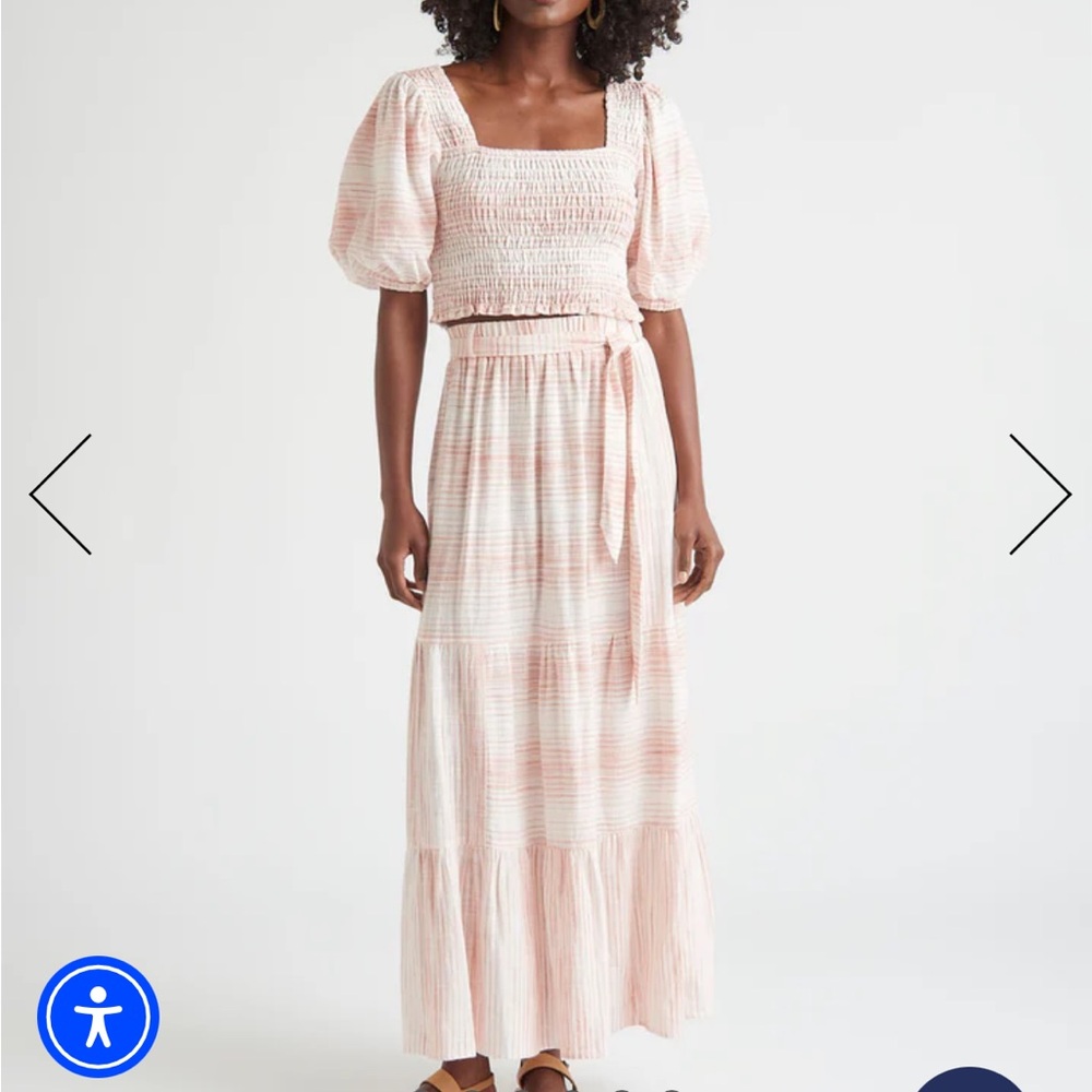 NWT Splendid Maxi Skirt Complete Matching Set (Top and skirt). Selling as a set.